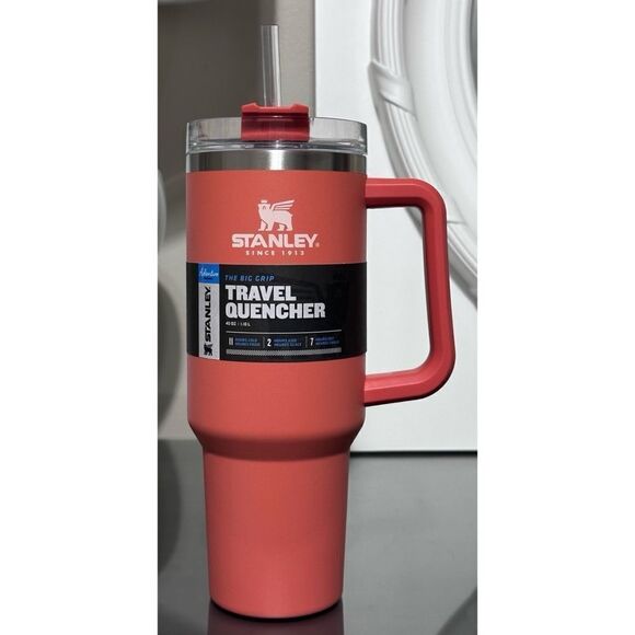 Stanley Adventure Quencher 40oz Tumbler- GRAPEFRUIT - Picture 1 of 4